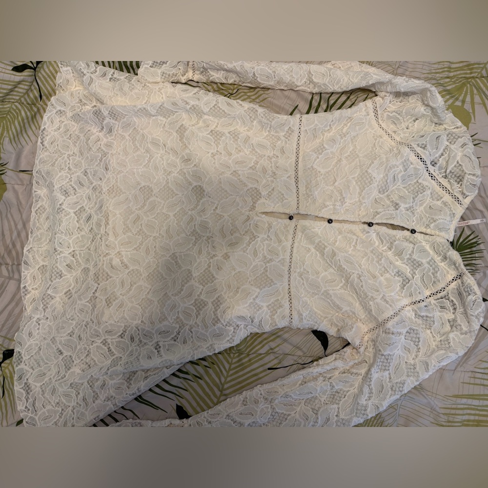 ❤️Free People Babydoll Lace Dress, Y2K, coquette - Picture 2 of 7